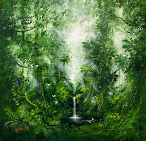 Cockatoos' in the Rainforest