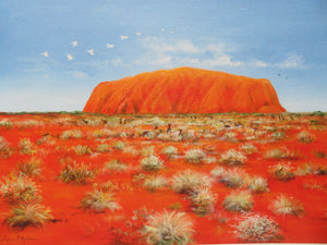 Kangaroos at Uluru